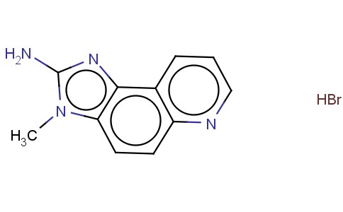 3-METHYL-3H-IMIDAZO[4,5-F]QUINOLIN-2-YLAMINE HYDROBROMIDE